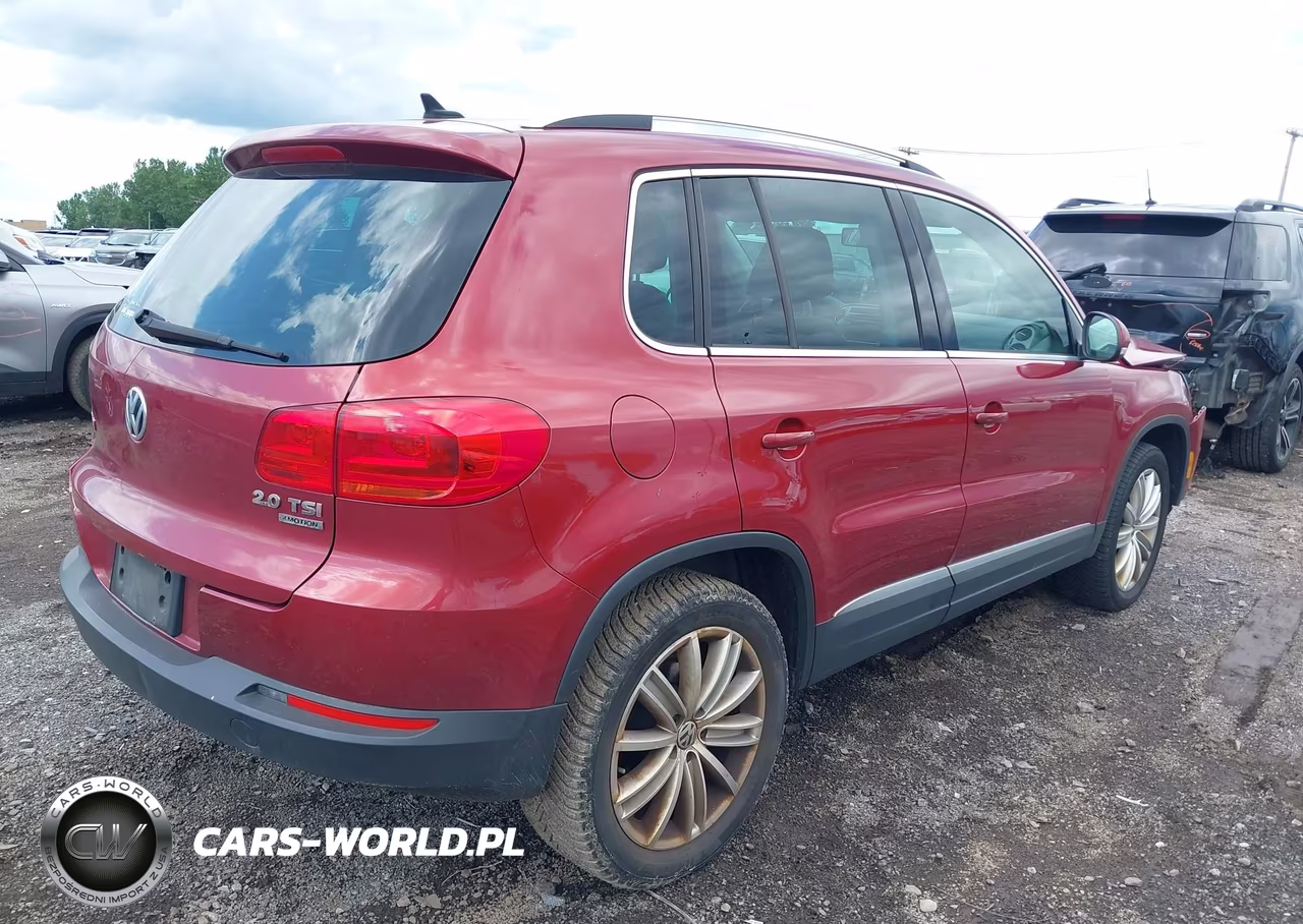 2014 Volkswagen Tiguan Se VIN:WVGBV3AXXEW009327 - 4