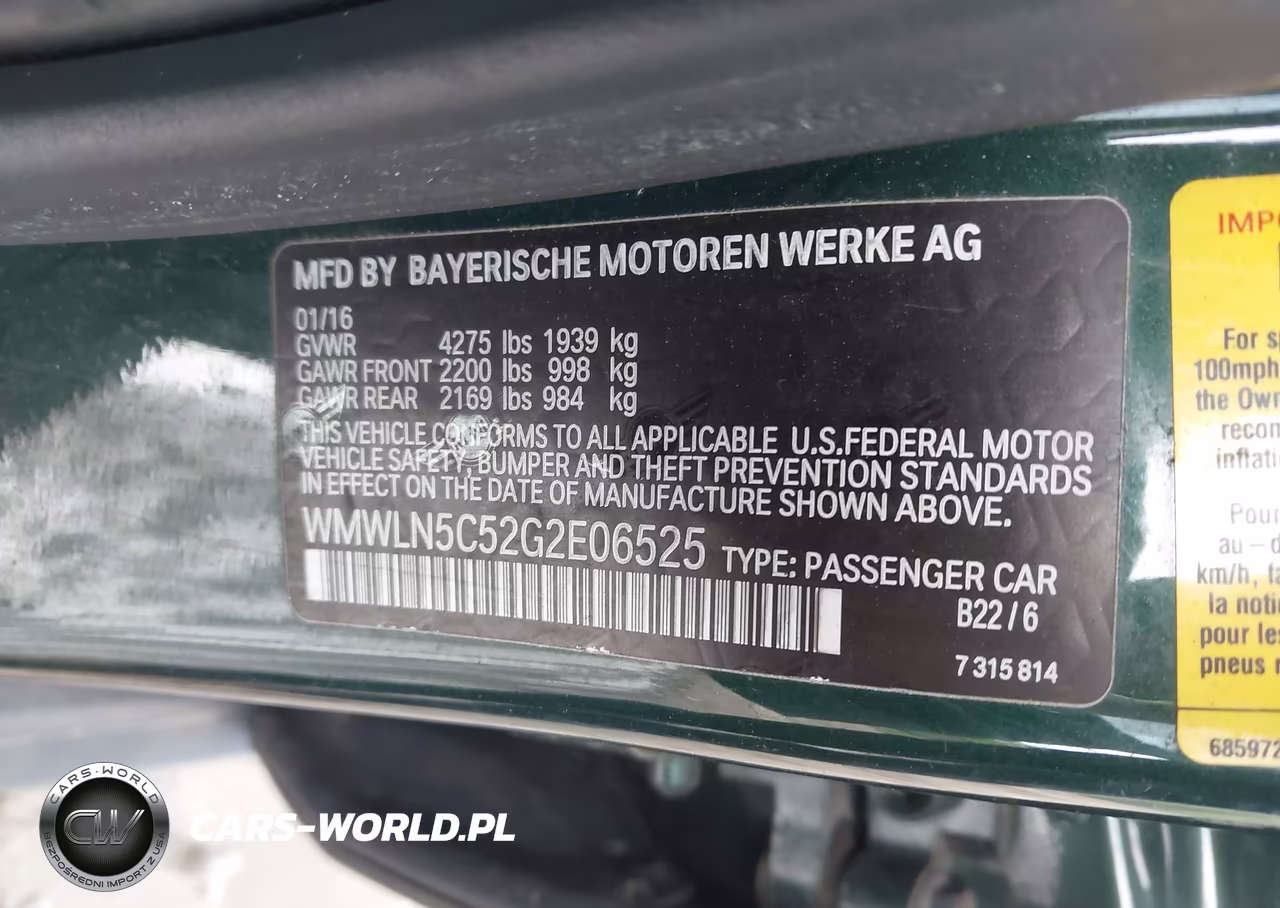 2016 Mini Clubman Cooper VIN:WMWLN5C52G2E06525 - 9