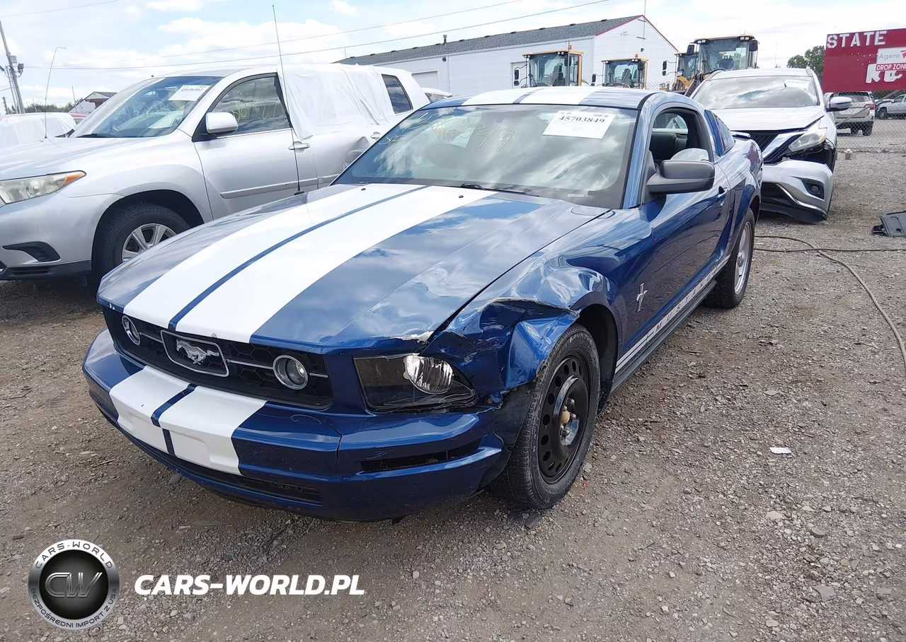 2007 Ford Mustang V6 Deluxe-V6 Premium VIN:1ZVFT80N675204615 - 2