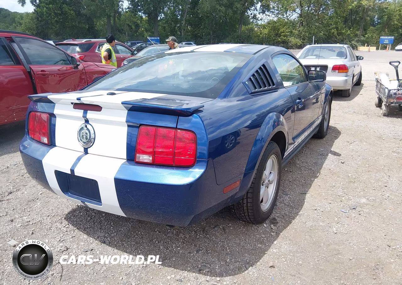 2007 Ford Mustang V6 Deluxe-V6 Premium VIN:1ZVFT80N675204615 - 4