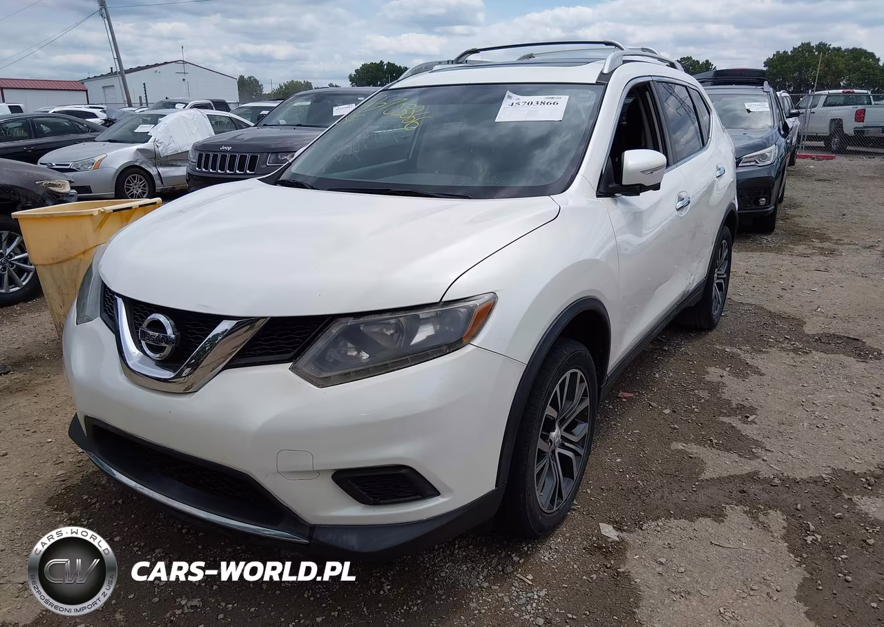 2015 Nissan Rogue Sv VIN:5N1AT2MVXFC787667 - 2