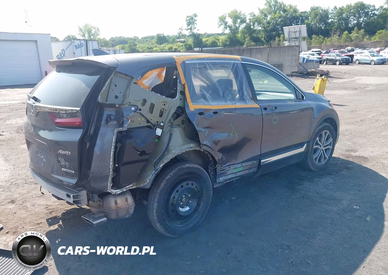2021 Honda Cr-V Awd Touring VIN:2HKRW2H99MH637501 - 4
