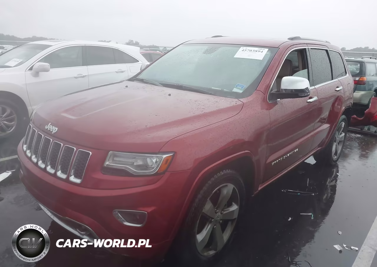 2014 Jeep Grand Cherokee Overland VIN:1C4RJECG2EC216853 - 2