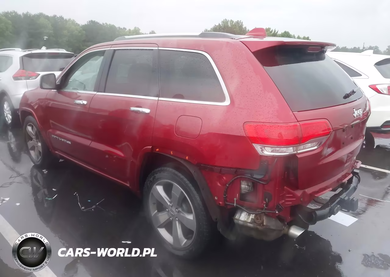 2014 Jeep Grand Cherokee Overland VIN:1C4RJECG2EC216853 - 3