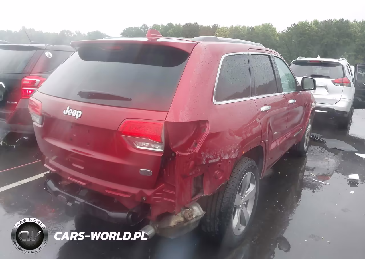 2014 Jeep Grand Cherokee Overland VIN:1C4RJECG2EC216853 - 4