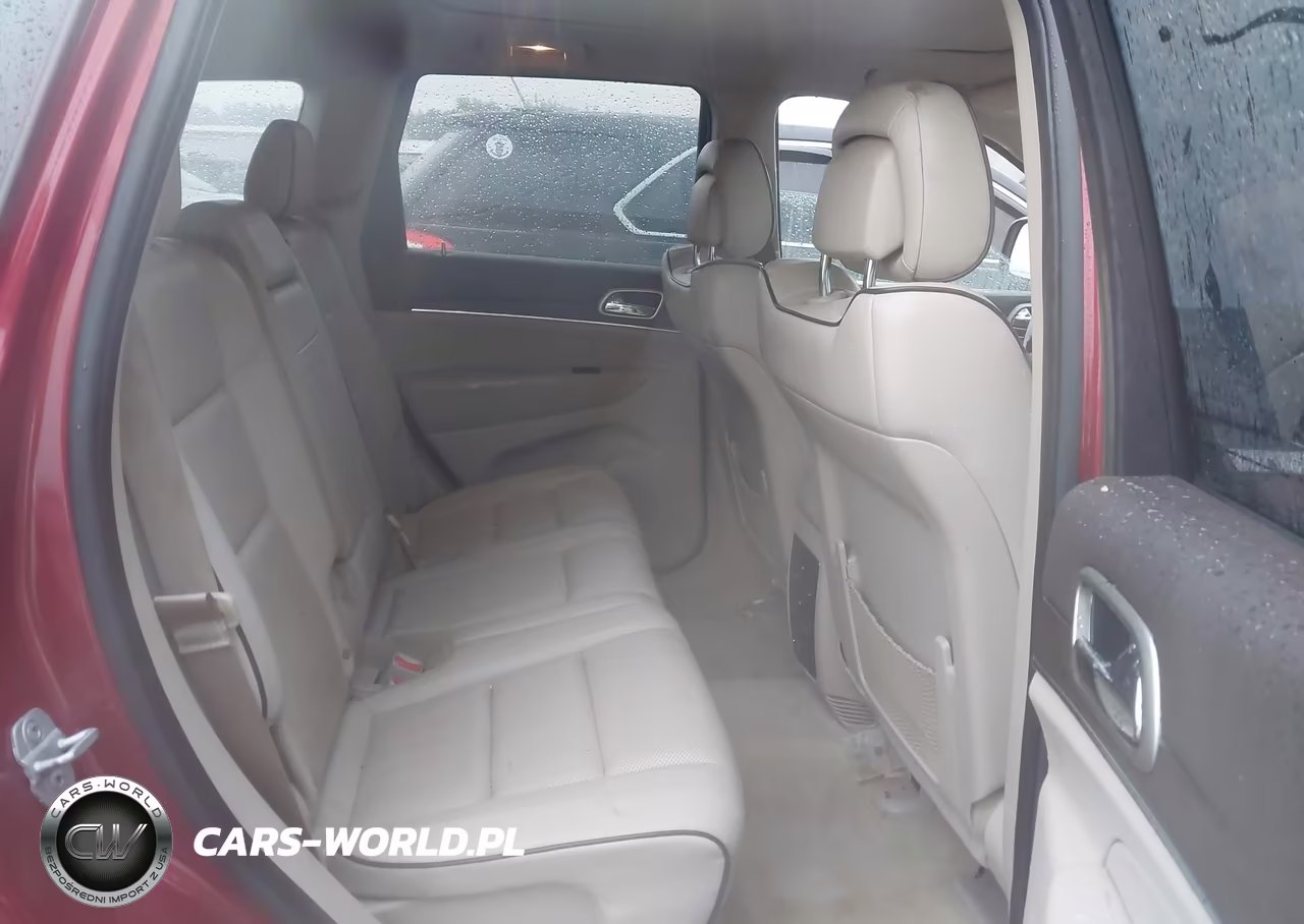 2014 Jeep Grand Cherokee Overland VIN:1C4RJECG2EC216853 - 8