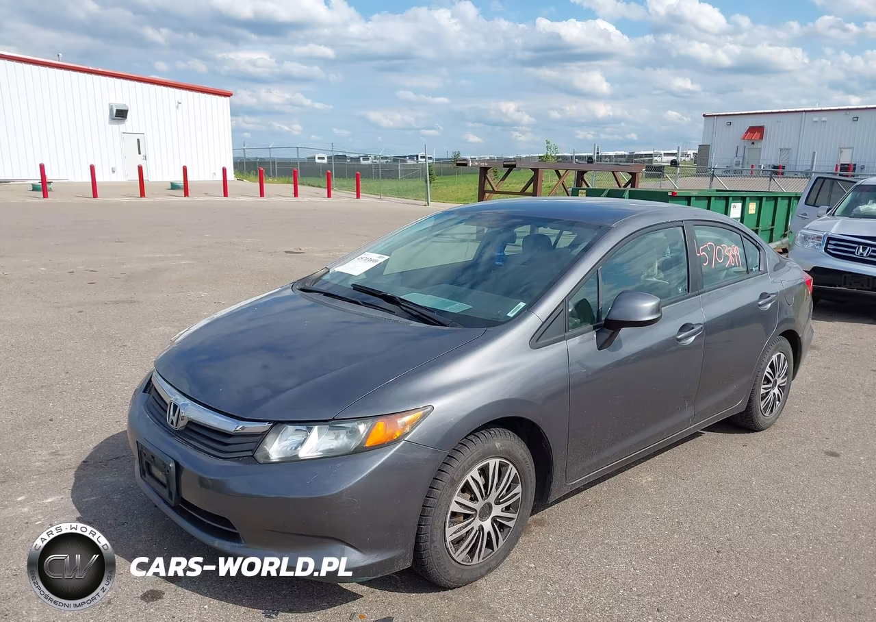2012 Honda Civic Lx VIN:19XFB2F54CE031332 - 2