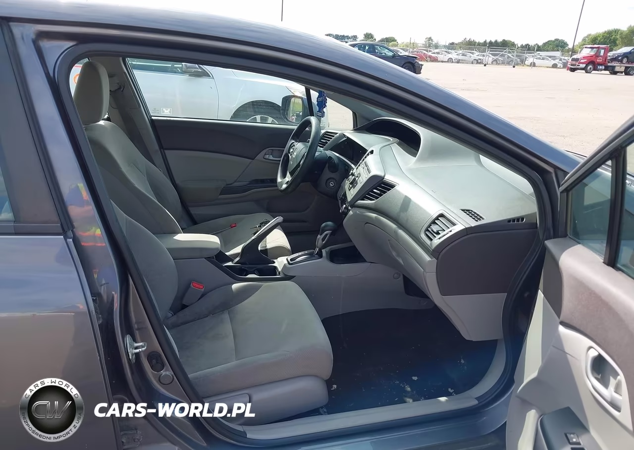 2012 Honda Civic Lx VIN:19XFB2F54CE031332 - 5