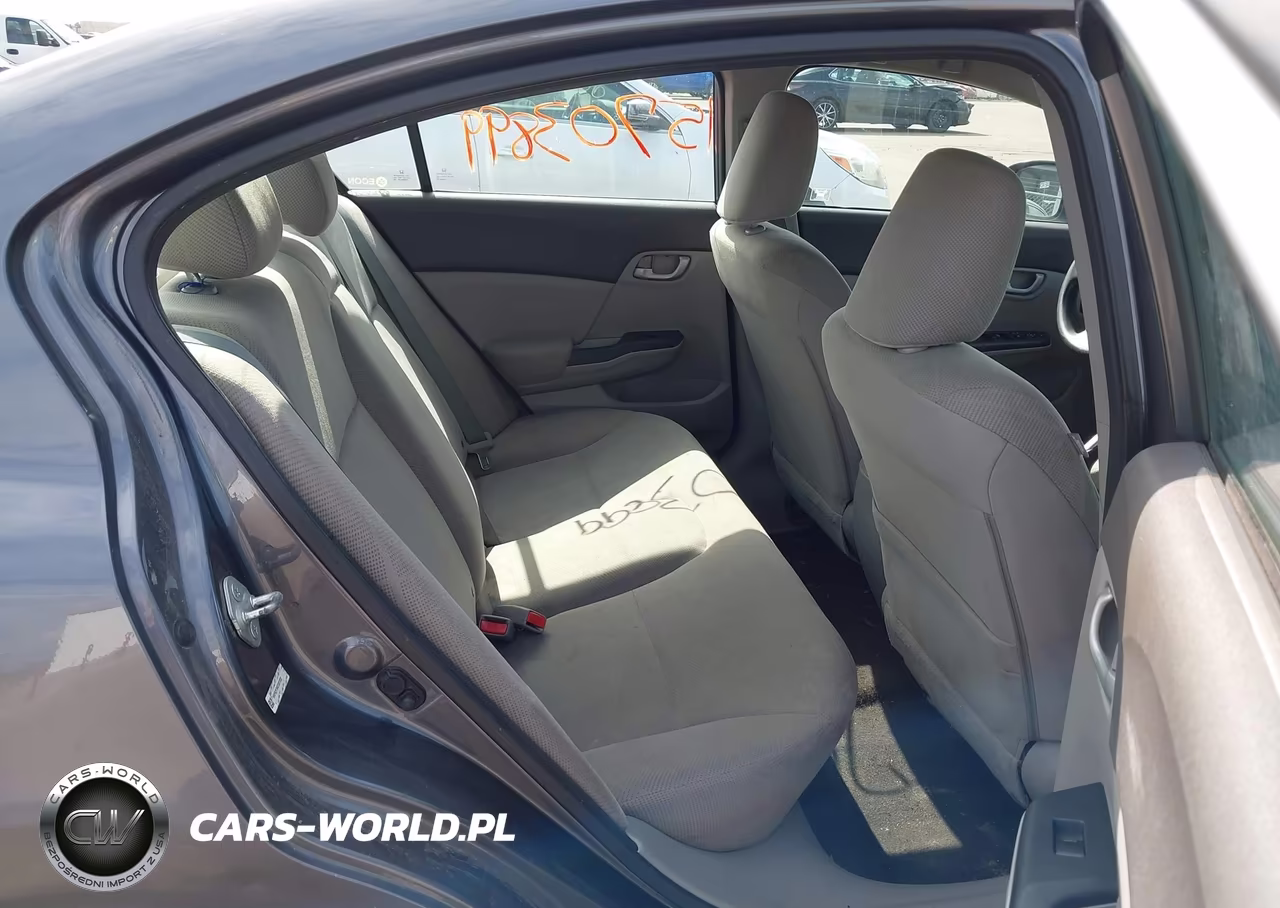 2012 Honda Civic Lx VIN:19XFB2F54CE031332 - 8