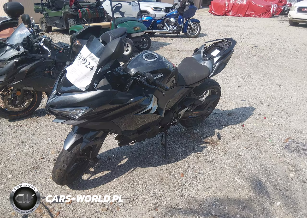 2022 Kawasaki Ex400 VIN:JKAEXKH19NDAH8652 - 2