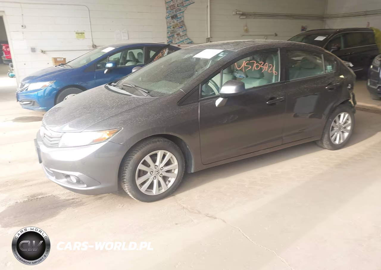 2012 Honda Civic Ex VIN:2HGFB2F80CH312687 - 2