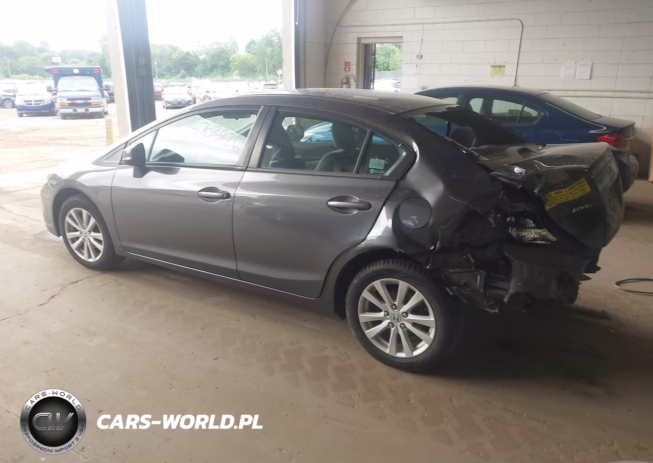 2012 Honda Civic Ex VIN:2HGFB2F80CH312687 - 3
