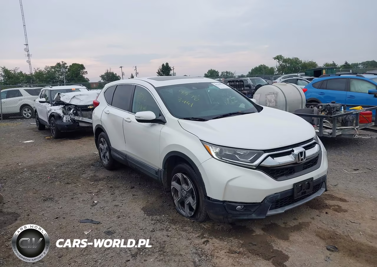 2018 Honda Cr-V Ex VIN:2HKRW2H57JH653477 - 1