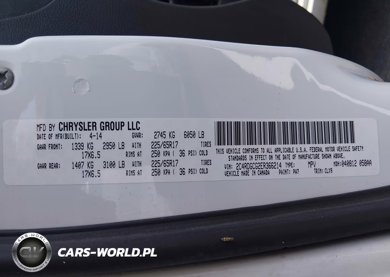 2014 Dodge Grand Caravan Sxt 30Th Anniversary VIN:2C4RDGCG2ER366214 - 9