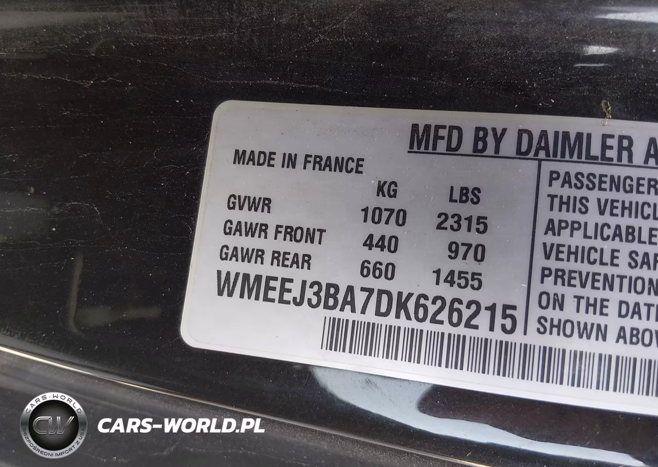 2013 Smart Fortwo Pure VIN:WMEEJ3BA7DK626215 - 9