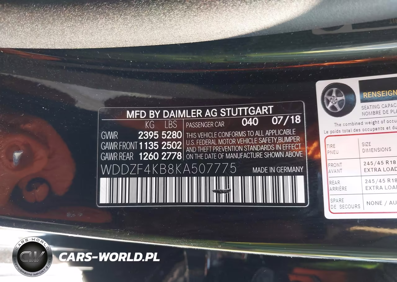 2019 Mercedes-Benz E 300 4Matic VIN:WDDZF4KB8KA507775 - 9