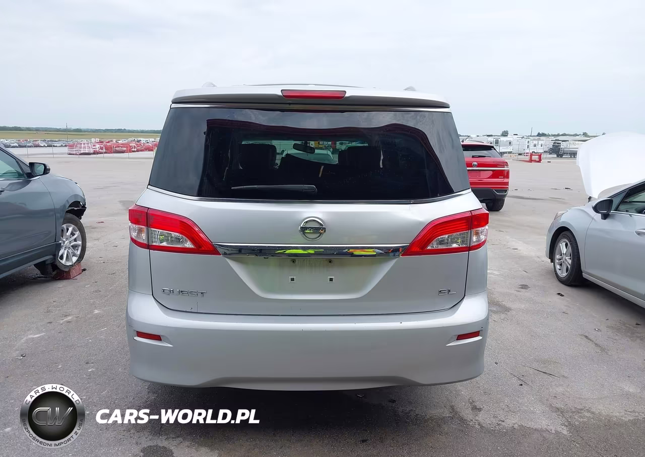 2012 Nissan Quest Sl VIN:JN8AE2KP6C9043855 - 17