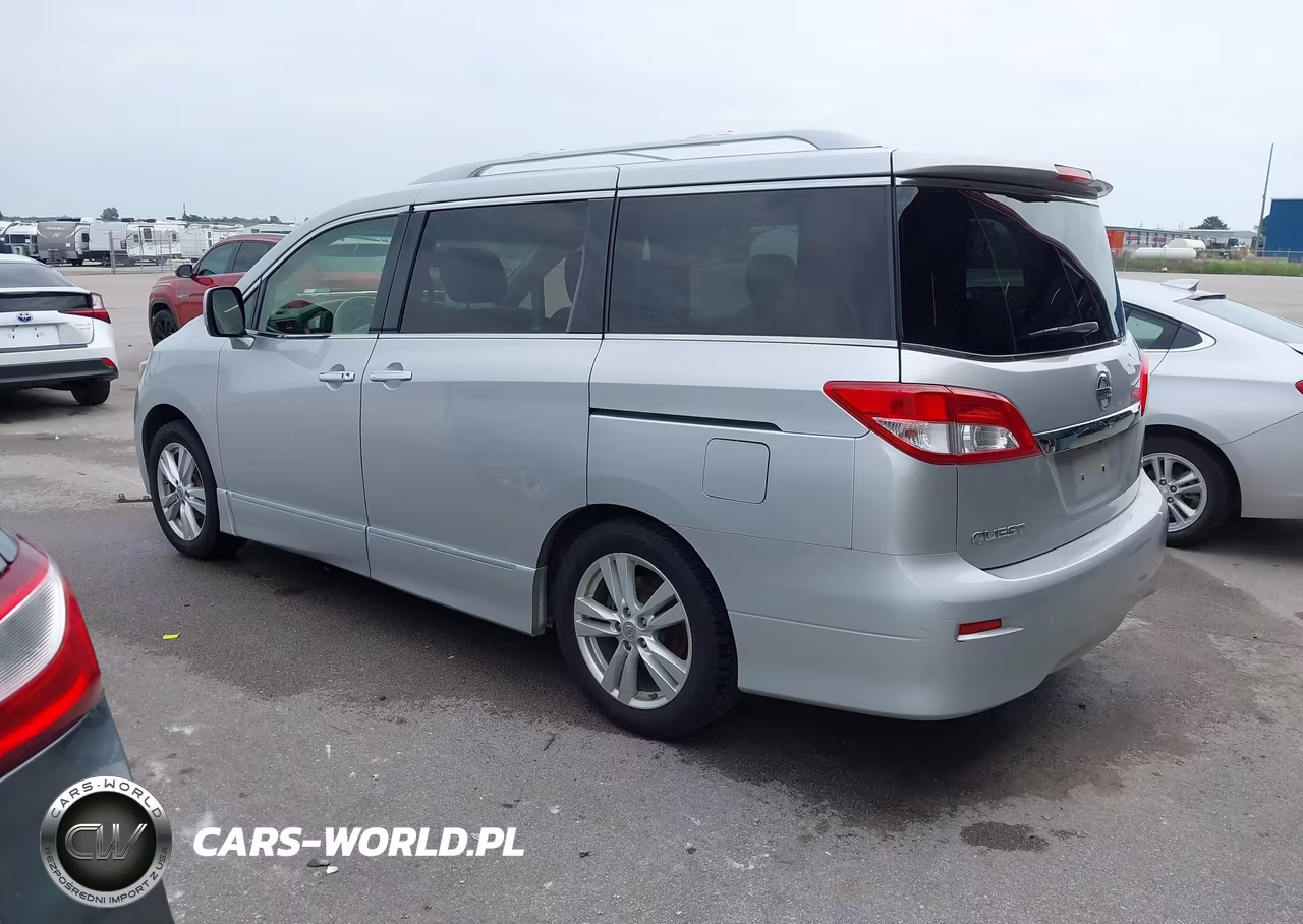 2012 Nissan Quest Sl VIN:JN8AE2KP6C9043855 - 3