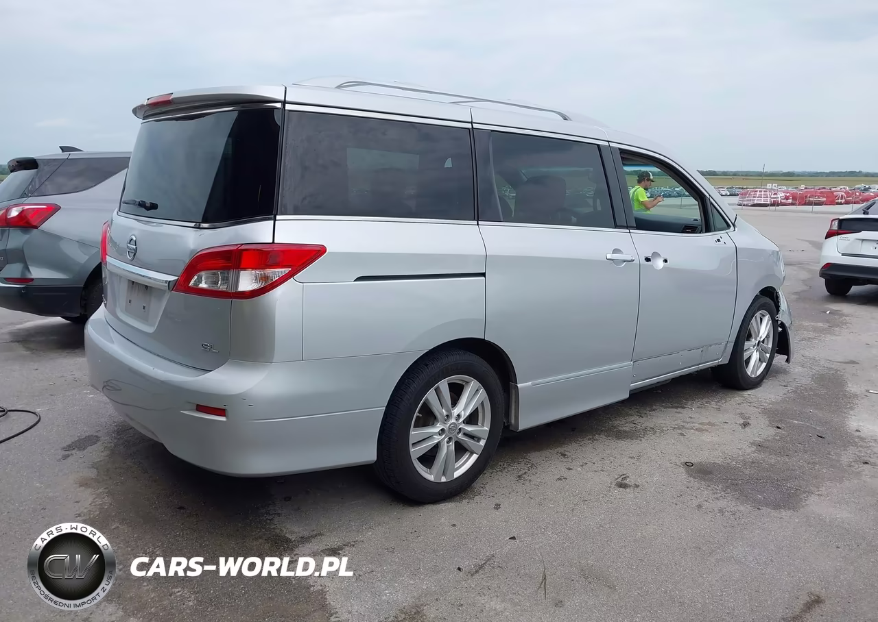 2012 Nissan Quest Sl VIN:JN8AE2KP6C9043855 - 4
