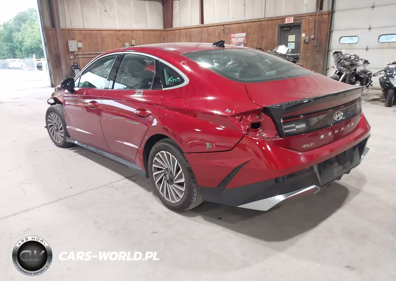 2024 Hyundai Sonata Hybrid Sel VIN:KMHL34JJ6RA095508 - 3