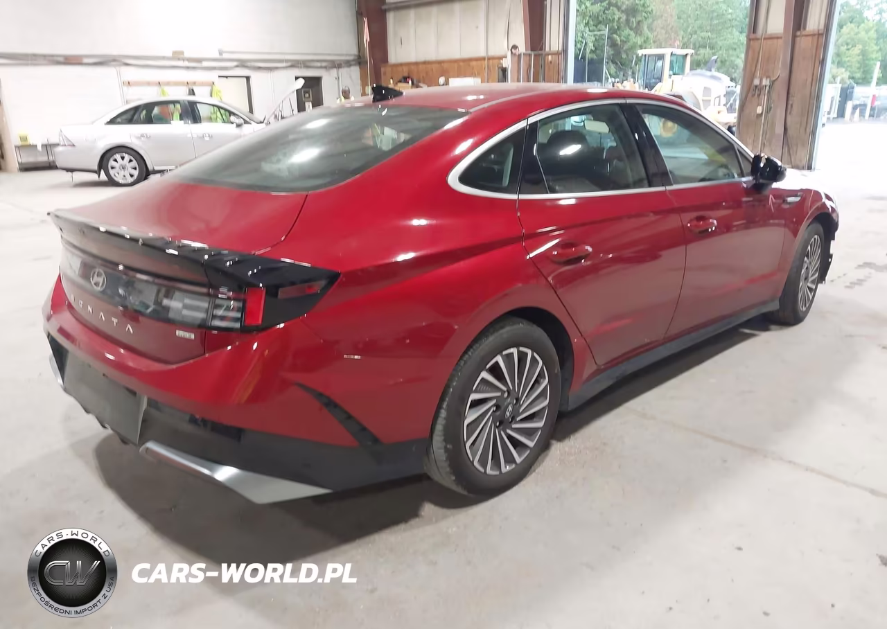 2024 Hyundai Sonata Hybrid Sel VIN:KMHL34JJ6RA095508 - 4
