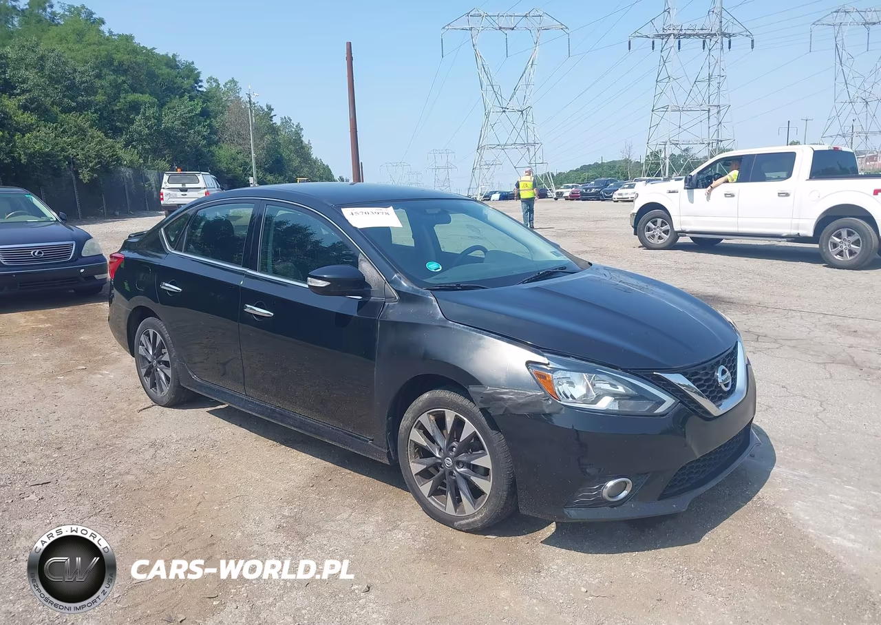2017 Nissan Sentra Sr VIN:3N1AB7AP9HY335412 - 1