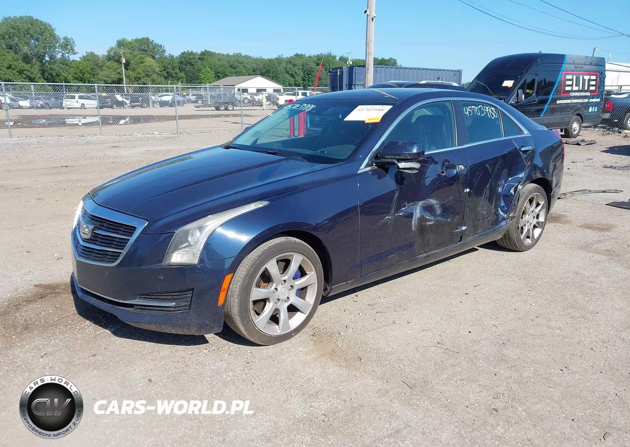 2015 Cadillac Ats Luxury VIN:1G6AH5SX2F0110628 - 2