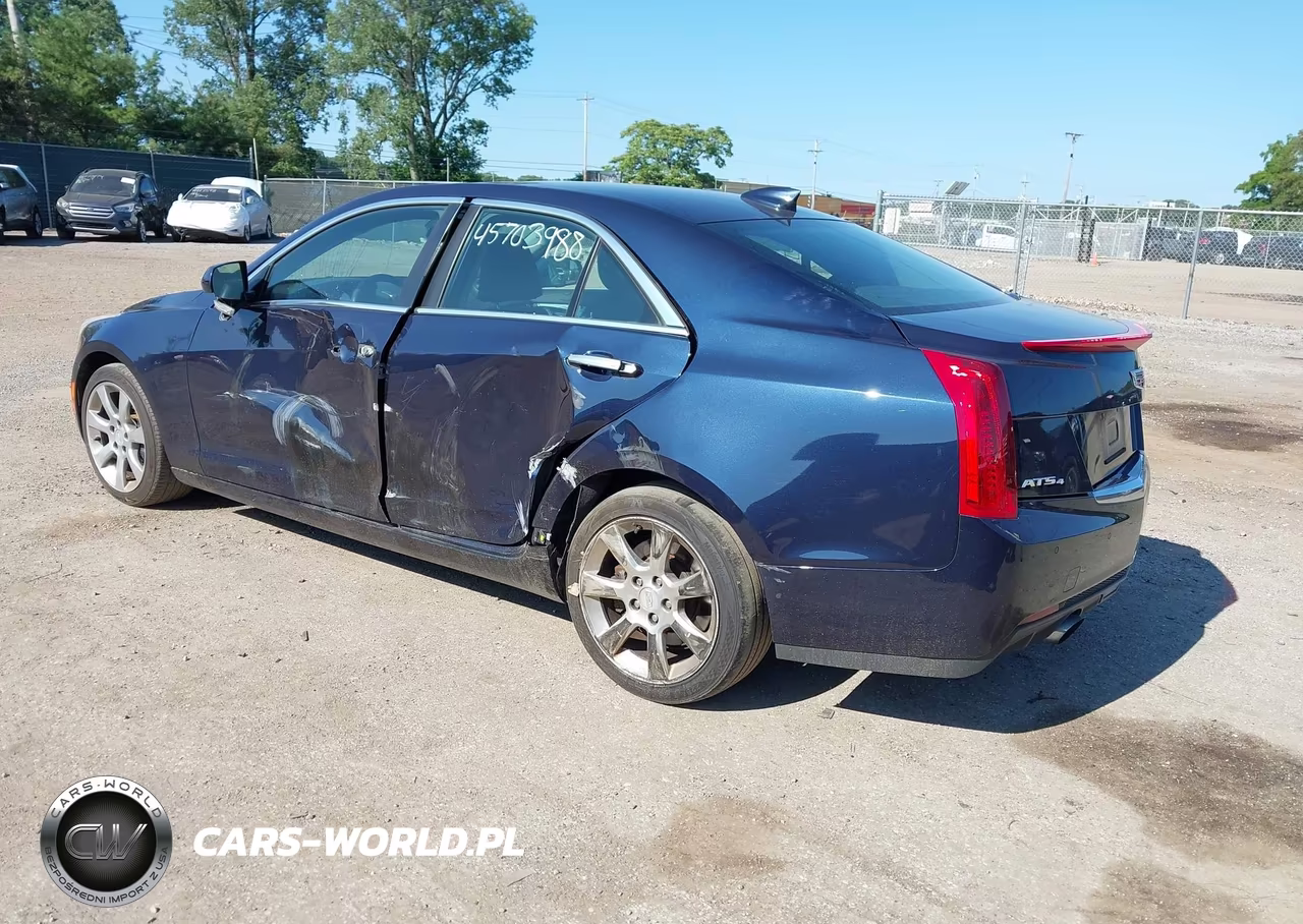 2015 Cadillac Ats Luxury VIN:1G6AH5SX2F0110628 - 3