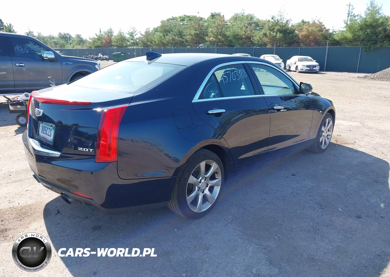 2015 Cadillac Ats Luxury VIN:1G6AH5SX2F0110628 - 4