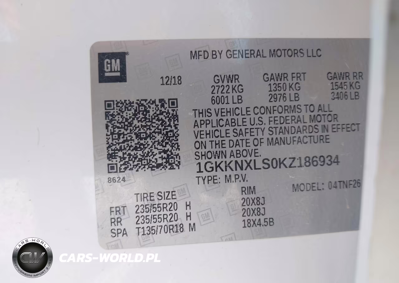 2019 GMC Acadia Denali VIN:1GKKNXLS0KZ186934 - 9