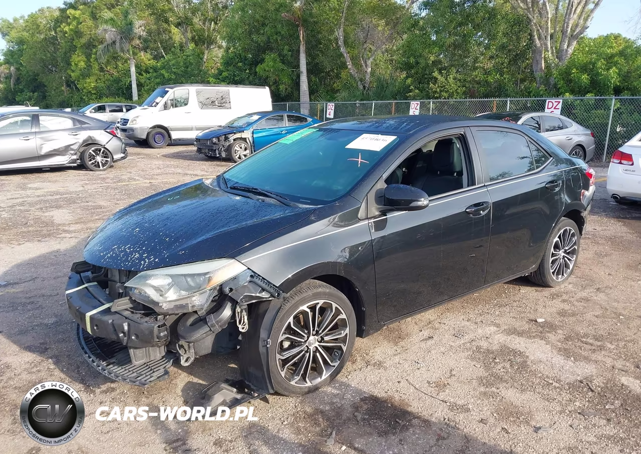 2015 Toyota Corolla S Plus VIN:2T1BURHE5FC285164 - 2