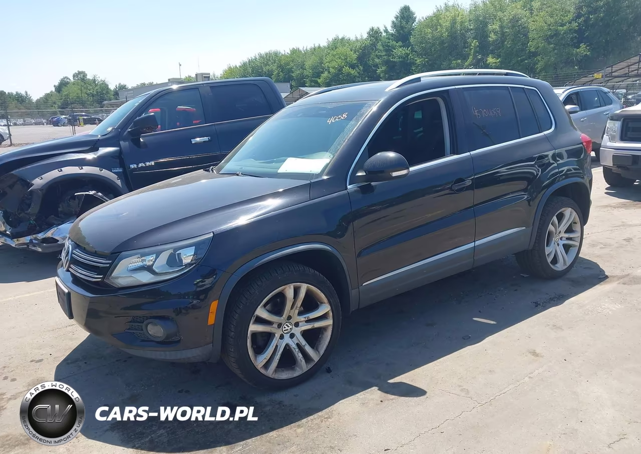 2013 Volkswagen Tiguan Sel VIN:WVGBV3AX4DW591102 - 2