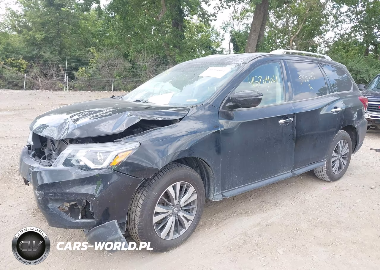 2019 Nissan Pathfinder Sv VIN:5N1DR2MM9KC598747 - 2