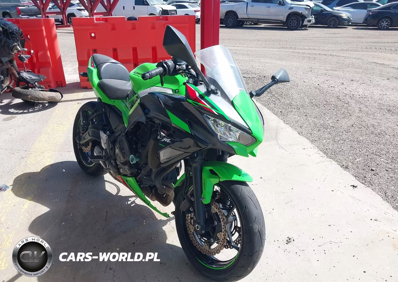 2024 Kawasaki Ex650 P VIN:ML5EXEP16RDAB3511 - 2