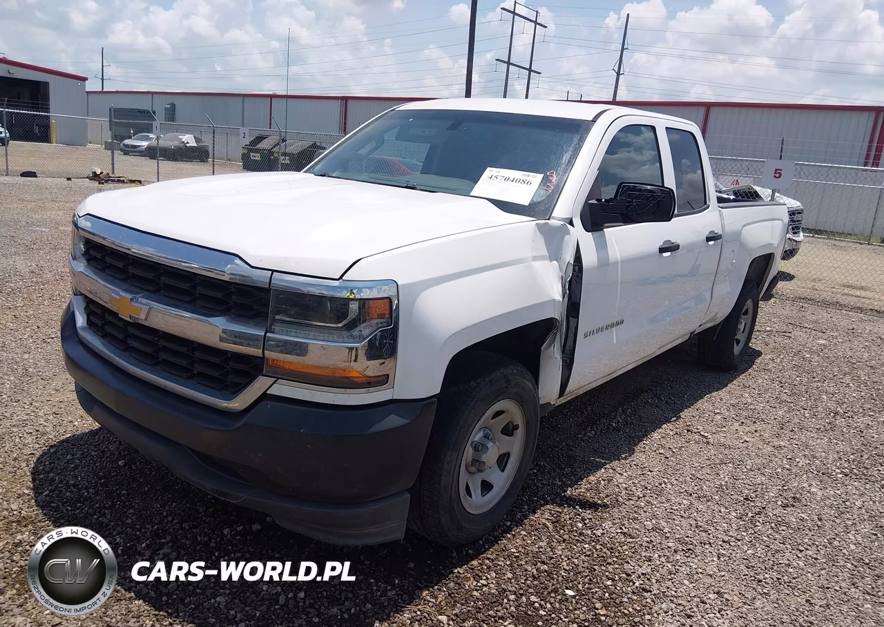 2018 Chevrolet Silverado 1500 Wt VIN:1GCRCNEH4JZ203447 - 2