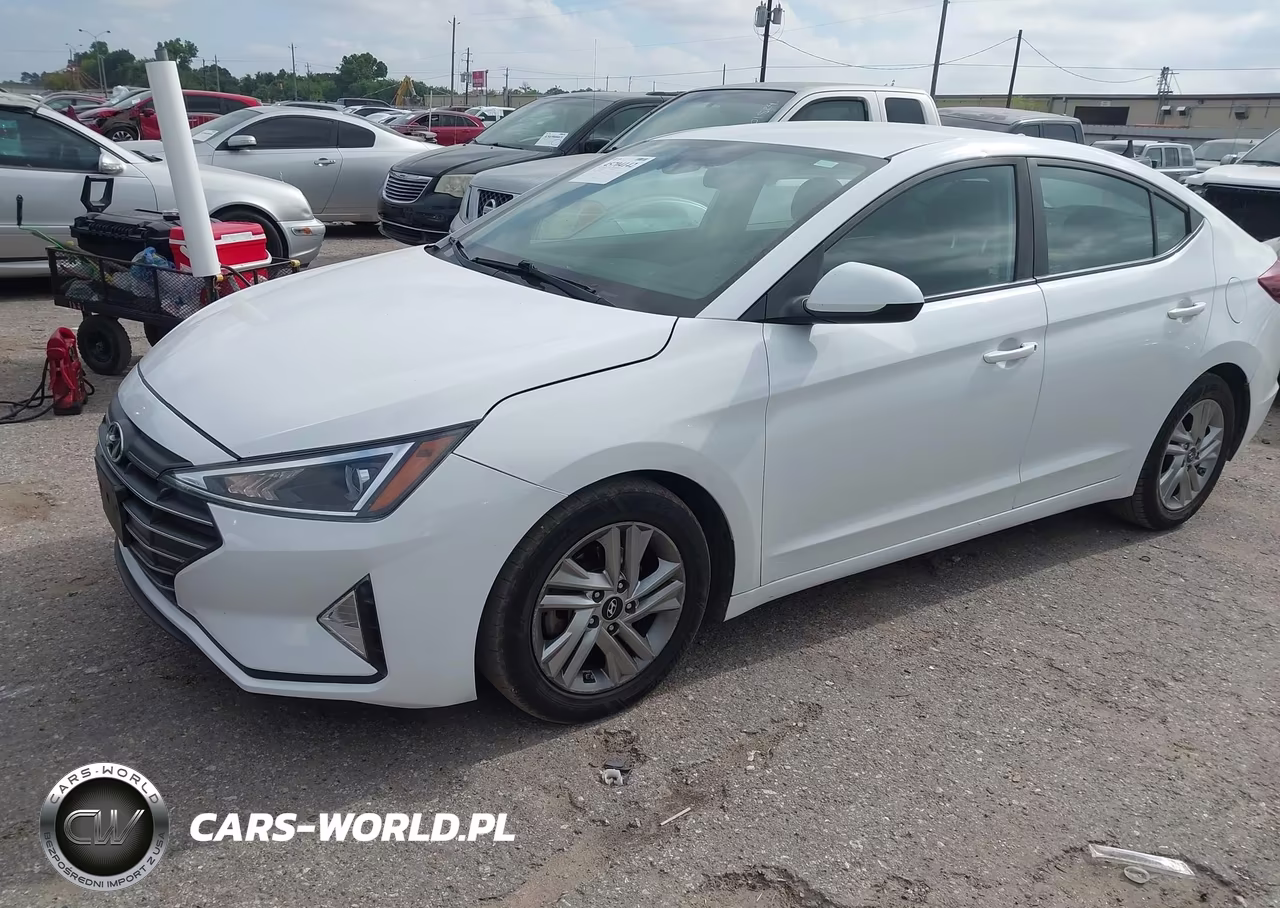 2020 Hyundai Elantra Sel VIN:5NPD84LF5LH574201 - 2