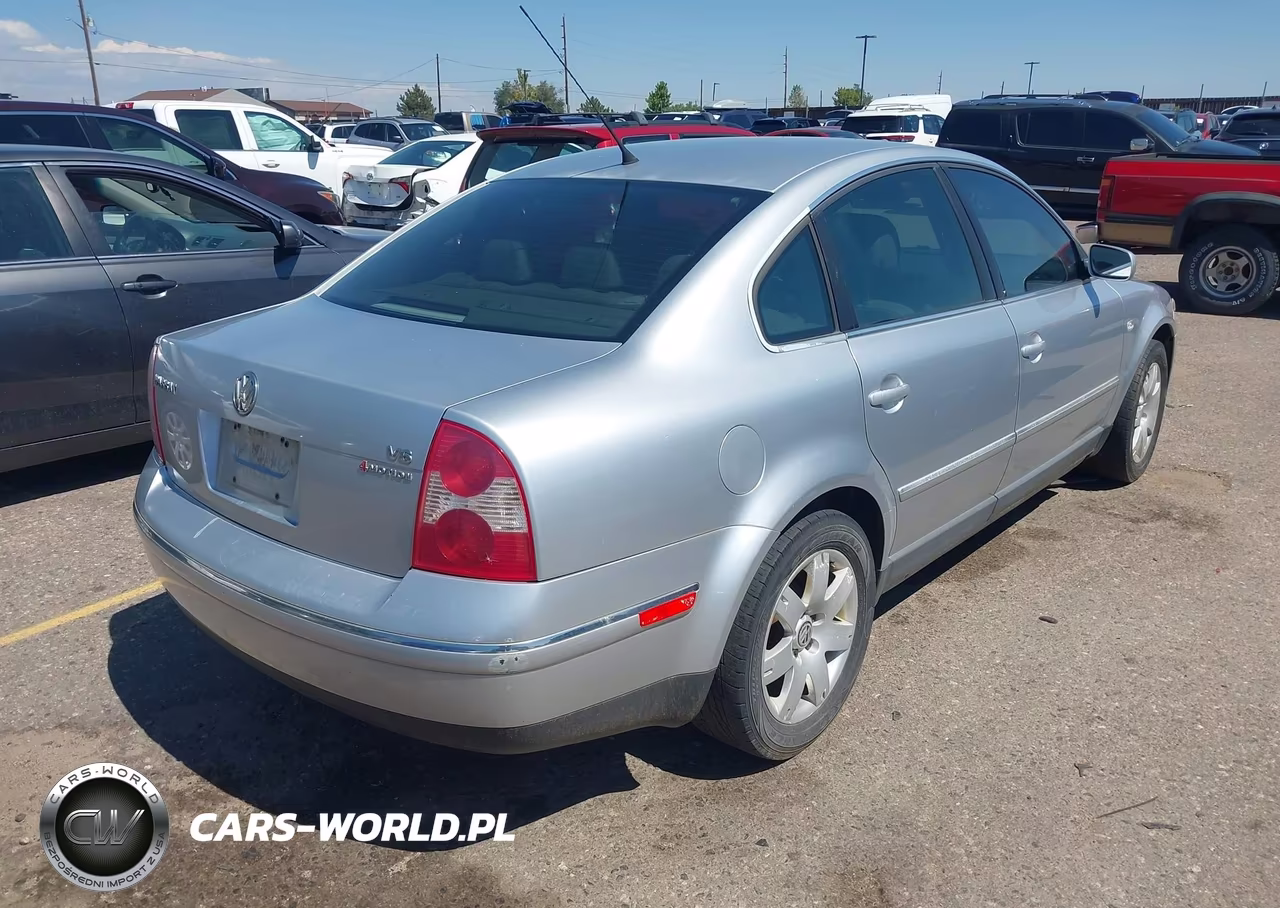 2003 Volkswagen Passat Glx VIN:WVWTH63B33P391226 - 4