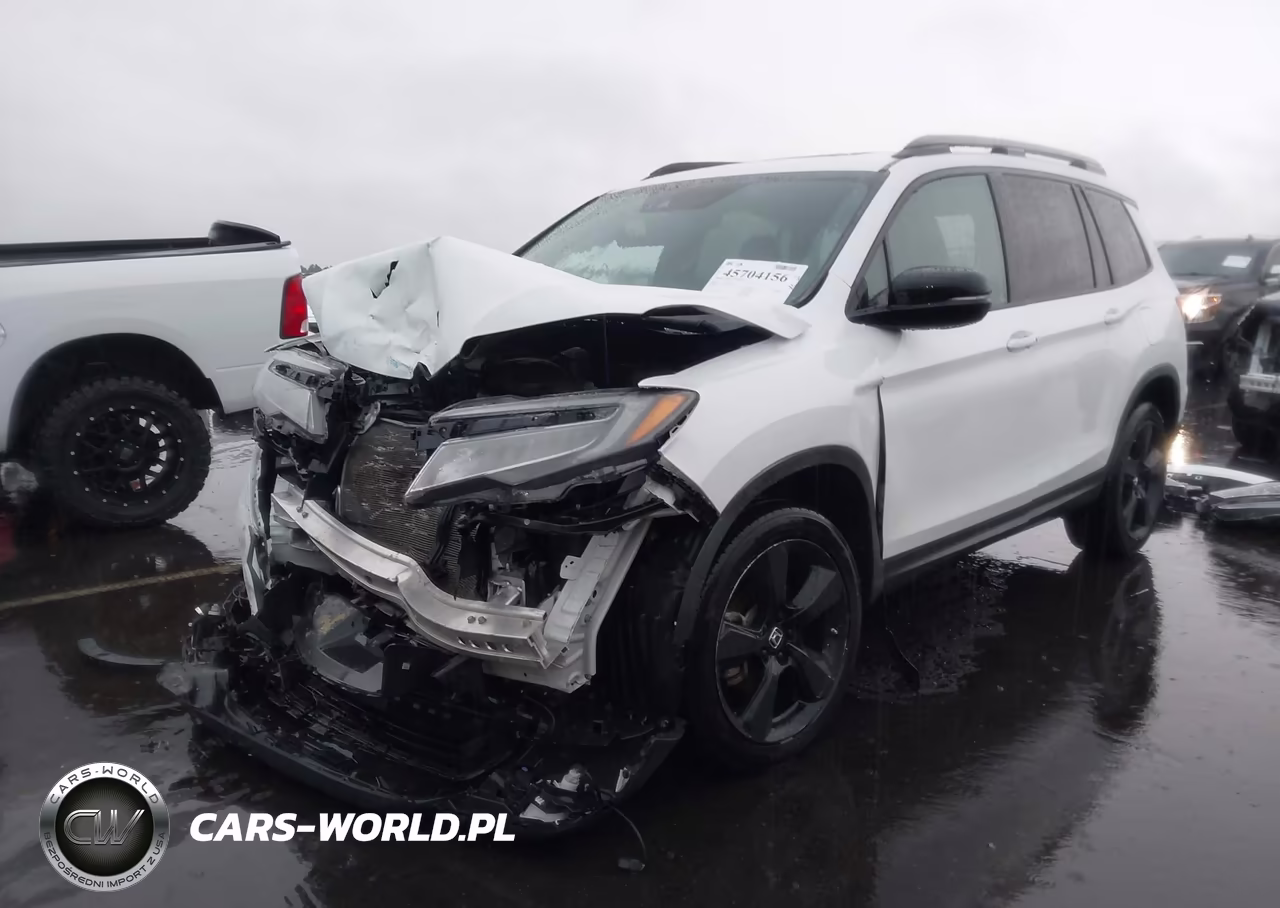 2021 Honda Passport Awd Elite VIN:5FNYF8H05MB007215 - 2