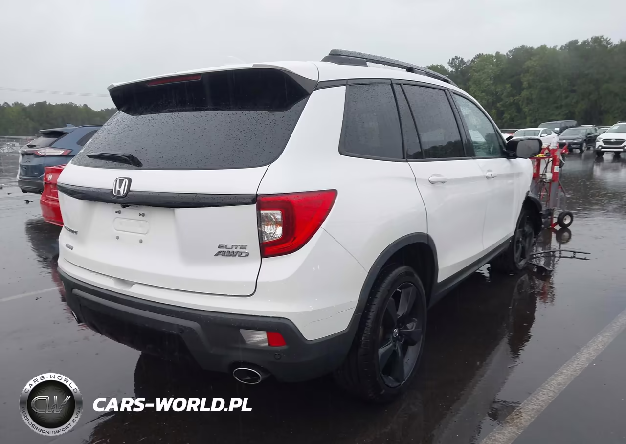 2021 Honda Passport Awd Elite VIN:5FNYF8H05MB007215 - 4