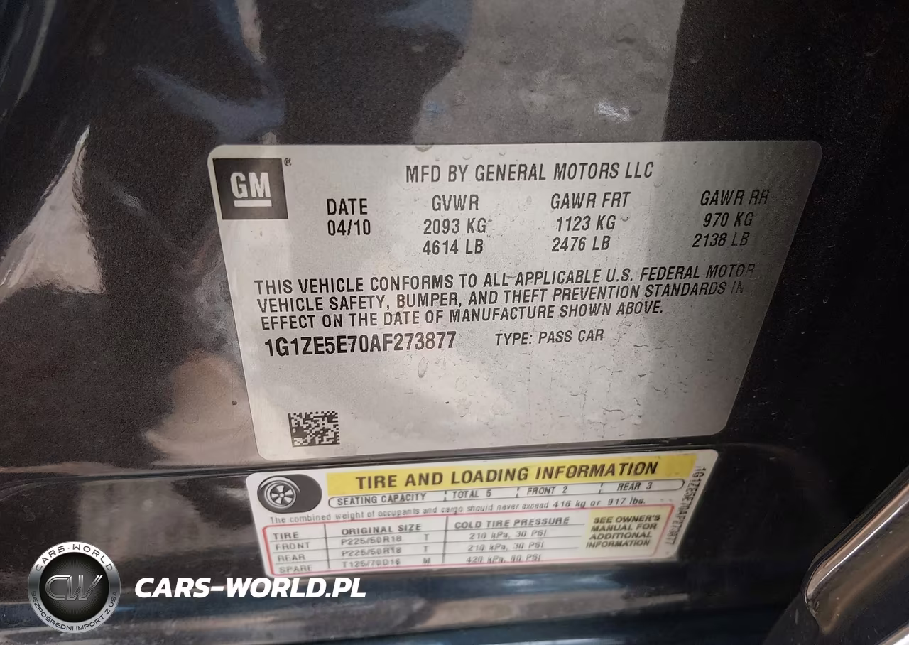 2010 Chevrolet Malibu Ltz VIN:1G1ZE5E70AF273877 - 9