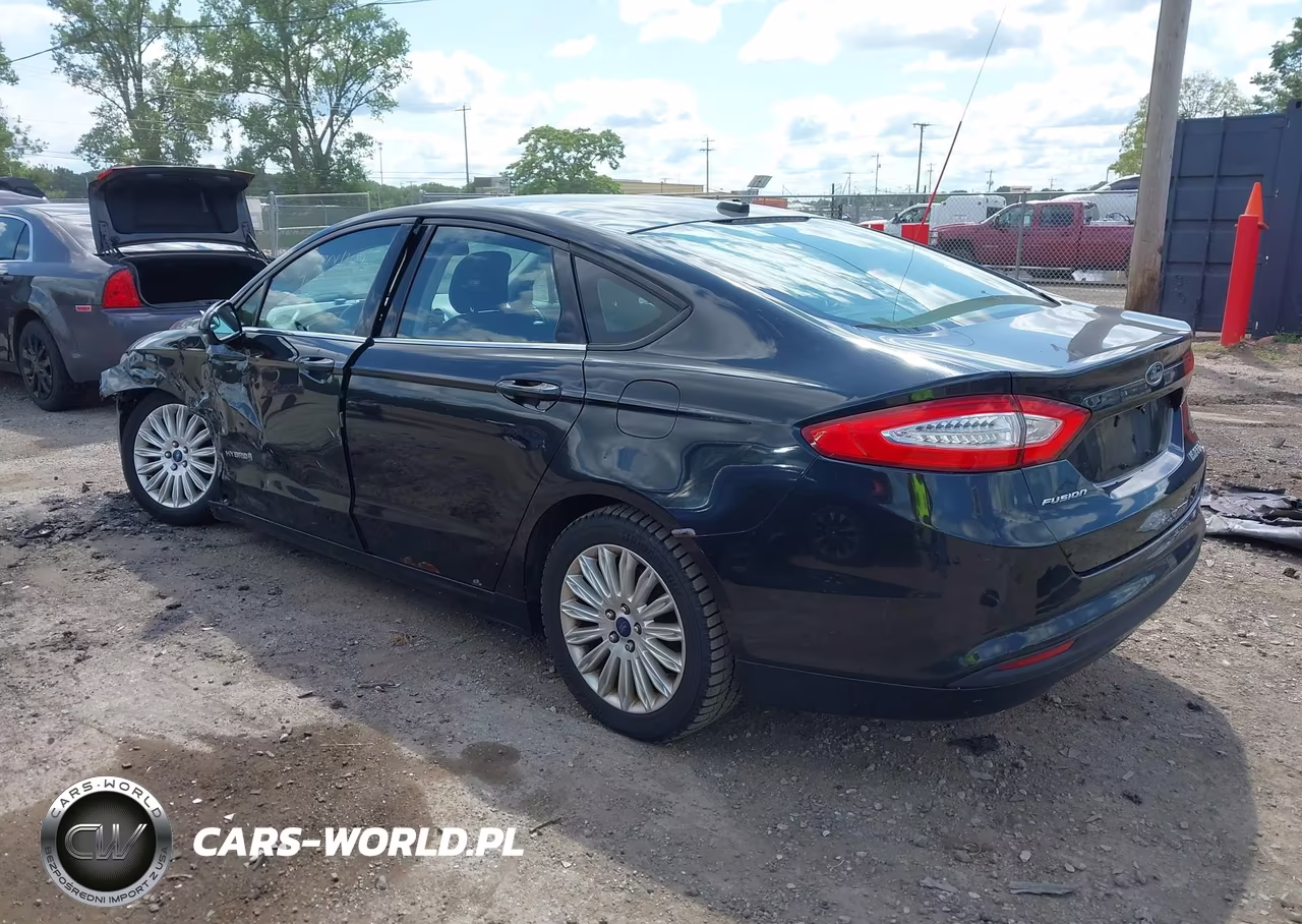 2013 Ford Fusion Hybrid Se VIN:3FA6P0LUXDR342362 - 3