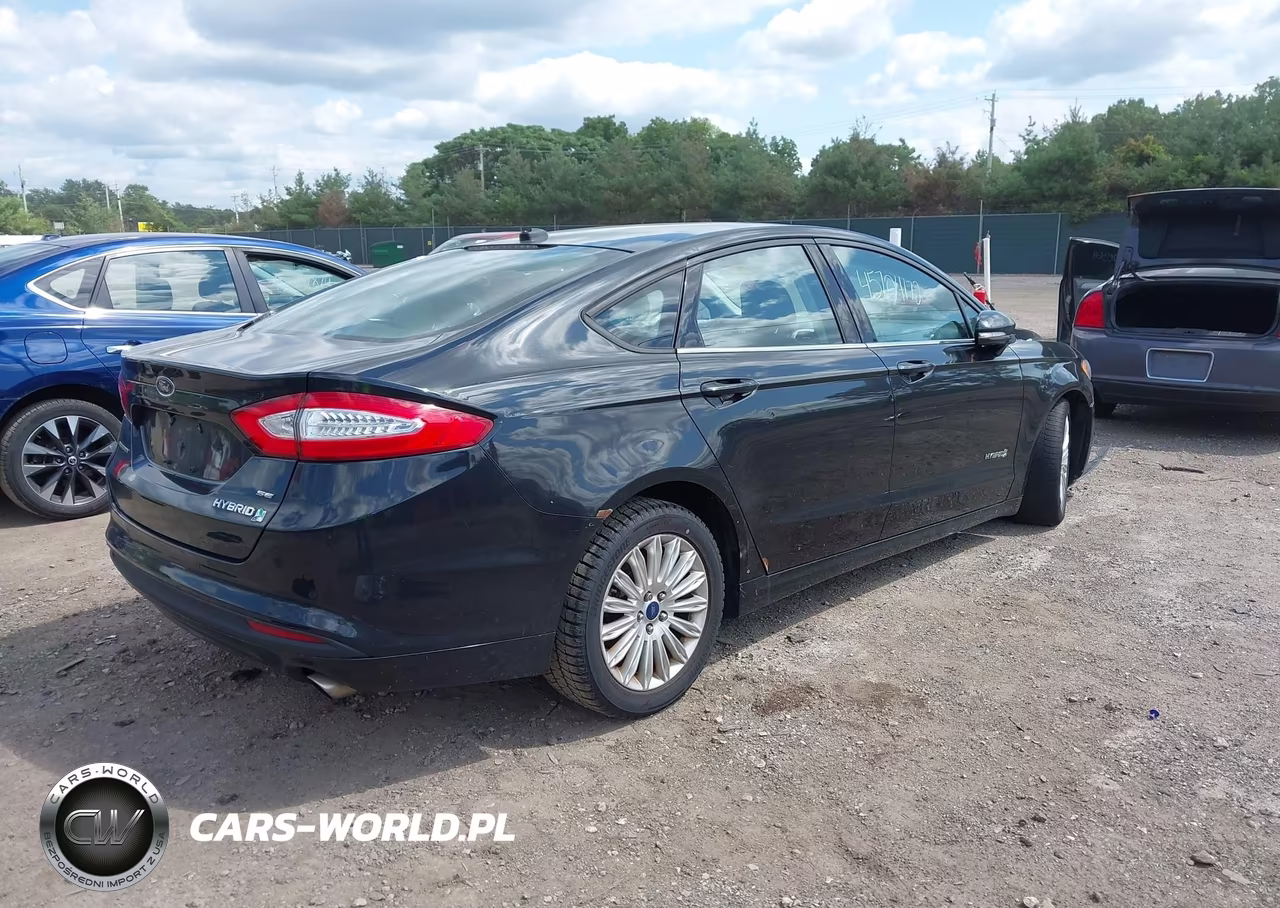 2013 Ford Fusion Hybrid Se VIN:3FA6P0LUXDR342362 - 4