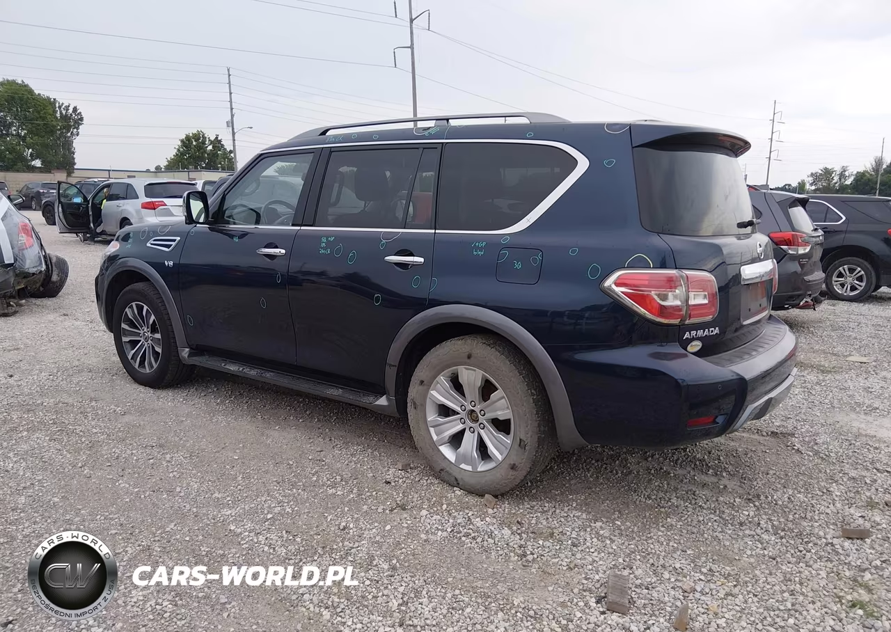 2019 Nissan Armada Sl VIN:JN8AY2ND3K9086167 - 3