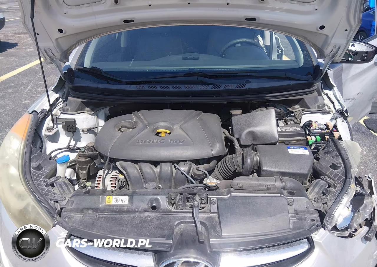 2013 Hyundai Elantra Gls VIN:KMHDH4AE6DU664065 - 10