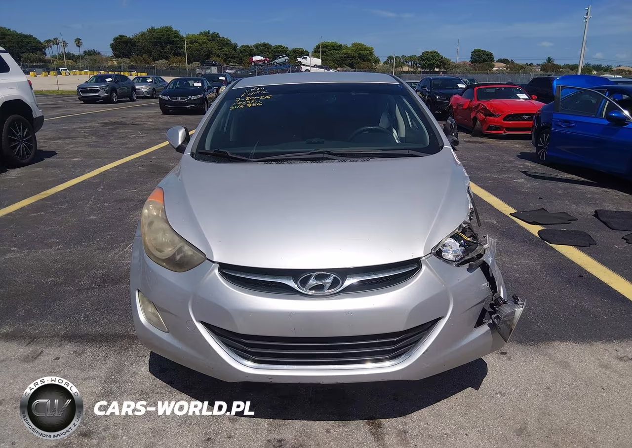 2013 Hyundai Elantra Gls VIN:KMHDH4AE6DU664065 - 12