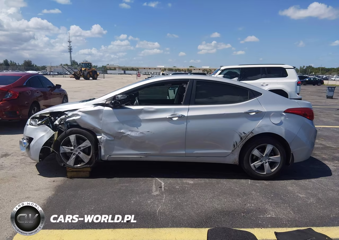 2013 Hyundai Elantra Gls VIN:KMHDH4AE6DU664065 - 14