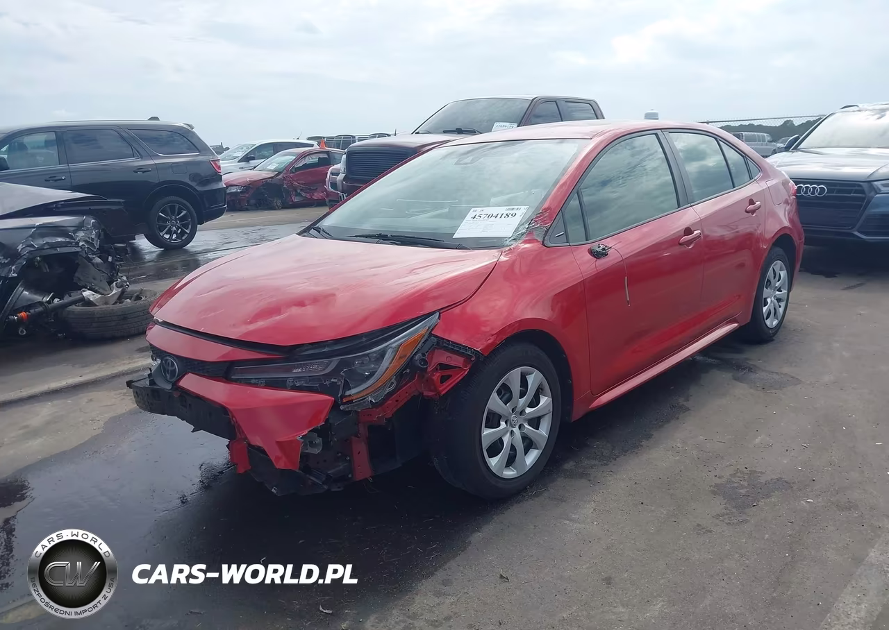 2020 Toyota Corolla Le VIN:JTDEPRAE5LJ105213 - 2