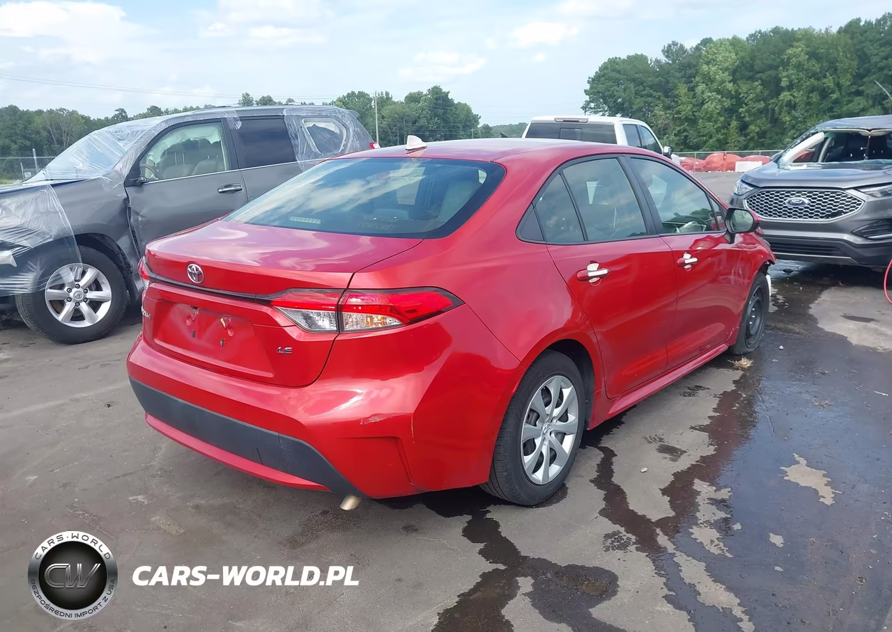 2020 Toyota Corolla Le VIN:JTDEPRAE5LJ105213 - 4