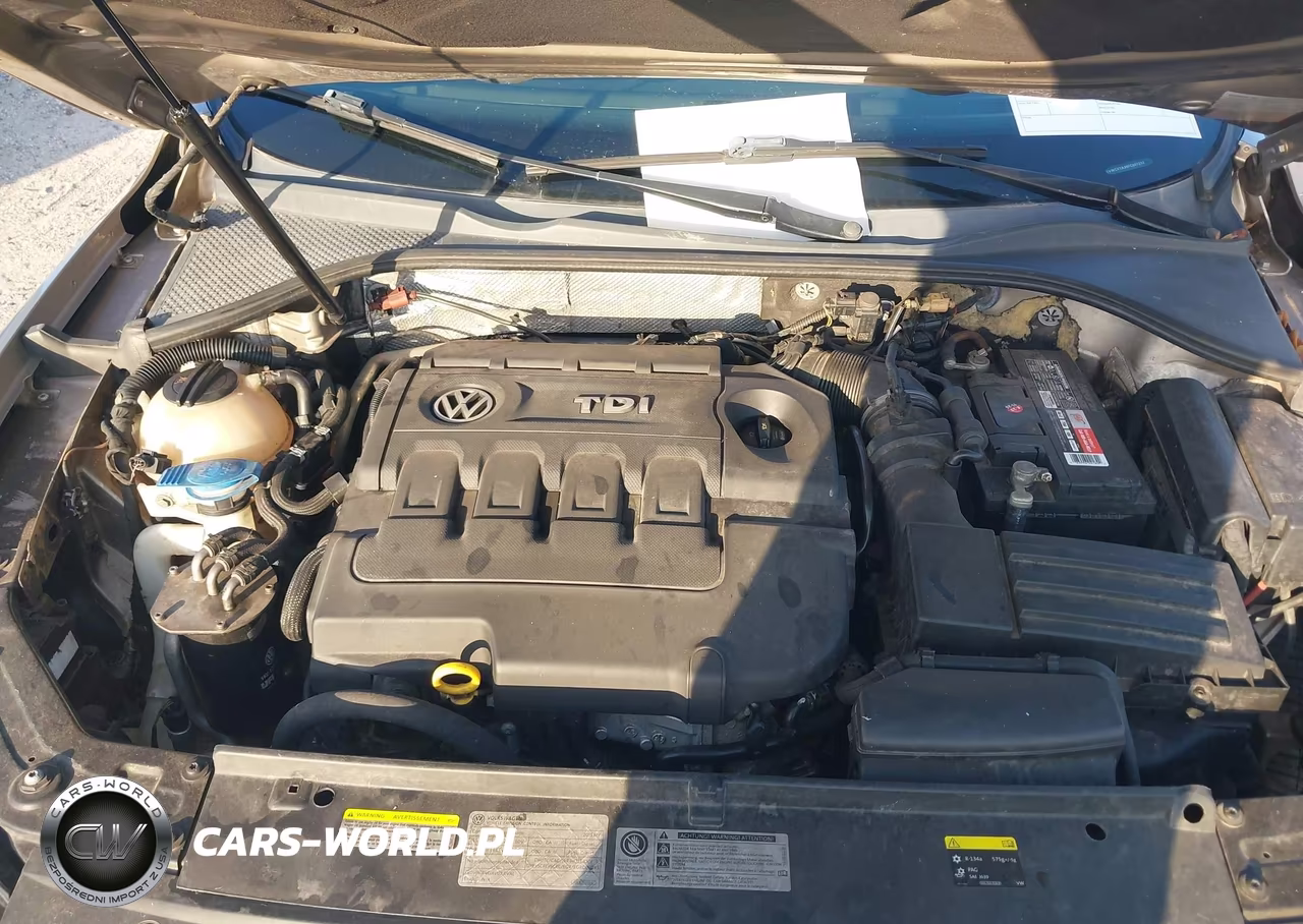 2015 Volkswagen Passat 2.0L Tdi Sel Premium VIN:1VWCV7A36FC007233 - 10