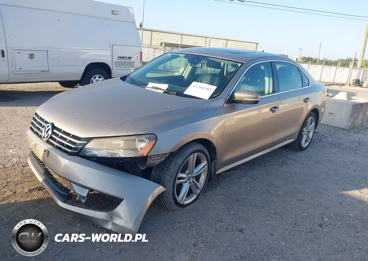2015 Volkswagen Passat 2.0L Tdi Sel Premium VIN:1VWCV7A36FC007233 - 2